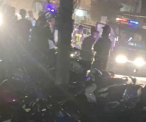 Bị 'quái xế' tông, một thượng úy công an nguy kịch