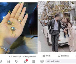 Chồng vừa đăng bài kể lể về gia đình hạnh phúc, vợ đã lên mạng truy tìm chủ nhân đôi hoa tai lạ trong nhà