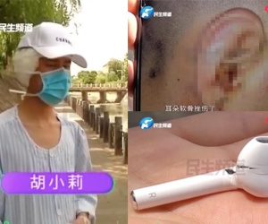 Ngất xỉu vì AirPods phát nổ trên tai