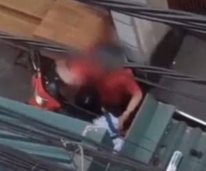 Clip nam thanh niên thẳng tay tát cô gái khi tranh cãi trong con ngõ nhỏ khiến dân mạng bất bình