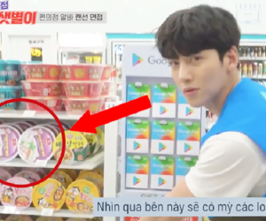 Fan thích thú khi phở ăn liền Việt Nam xuất hiện trong hậu trường phim mới của Ji Chang Wook