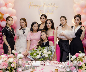 Dàn hoa hậu mừng sinh nhật Tú Anh