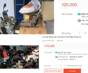 Kinh doanh thời 4.0: Đồng nát sắt vụn cũng được bán online theo combo
