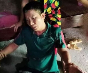 Hai vợ chồng bị sét đánh bất tỉnh ở Lào Cai