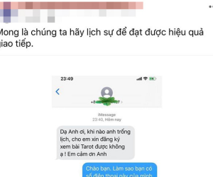 Nhắn tin 'dạ thưa' để xin xếp lịch hẹn mặt, anh chàng bị từ chối thẳng thừng vì 'không lịch sự', càng gây tranh cãi khi đoạn tin nhắn được công khai