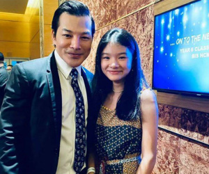 Con gái Trương Ngọc Ánh gây sốt với chiếc váy cực tôn dáng trong tiệc chia tay lớp 6, mức học phí khủng của cô bé cũng được tiết lộ