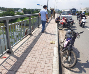 Bị đòi nợ kiểu 'xã hội đen', một người nhảy xuống sông mất tích