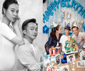 Đàm Thu Trang khoe bụng bầu to, chính thức xác nhận có con đầu lòng với Cường Đô La