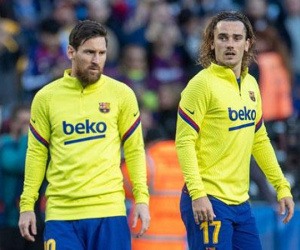 Nội bộ Barca có biến căng: Messi và Griezmann suýt tẩn nhau trên sân tập