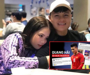 Cô chủ tiệm nail Huyền My lên tiếng về lùm xùm Quang Hải bị hacker tung đoạn tin nhắn yêu đương nhạy cảm