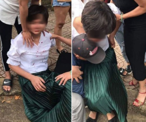 Bắt quả tang chồng ngoại tình, nhưng vợ lại bị 'tiểu tam' đánh và mắng chửi đến mức bật khóc nức nở