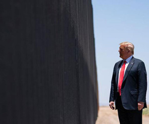 Tổng thống Trump tuyên bố tường biên giới có thể chặn được cả dịch COVID-19