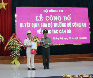 Đại tá Nguyễn Văn Thanh làm Giám đốc Công an tỉnh Quảng Trị