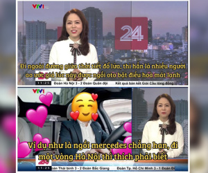 VTV vừa có màn 'cà khịa' căng cực khi nhắc đến câu 'ngồi xe Mẹc đi một vòng Hà Nội' từ ồn ào của Quang Hải