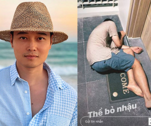 'Hoàng tử sơn ca' Quang Vinh say xỉn đến bất tỉnh trước cửa khách sạn