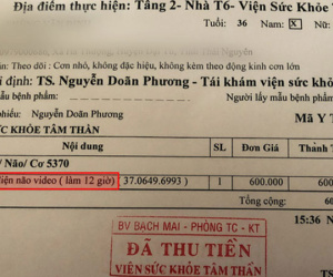 BV Bạch Mai lên tiếng vụ điện não video 12 tiếng chỉ làm 30 phút