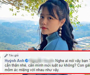 Huỳnh Anh (bạn gái Quang Hải) muốn 'mời luật sư' khi bị anti-fan làm phiền trên Facebook cá nhân