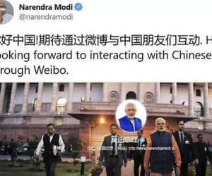 Thủ tướng Ấn Độ Modi bỏ chơi Weibo, cố xóa ảnh ông Tập Cận Bình nhưng không được
