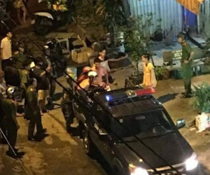 Năm người đang ngồi nhậu bị chém trọng thương