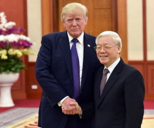 Tổng Bí thư, Chủ tịch nước Nguyễn Phú Trọng gửi điện mừng tới Tổng thống Mỹ Donald Trump