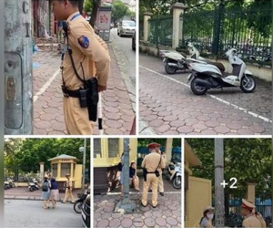 CSGT nói gì về thông tin chạy ra giữa đường kéo ngã 2 người phụ nữ đi xe máy?