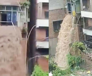 Lời kể của chủ căn nhà bị mưa lũ tràn từ tầng 3: Cả nhà hốt hoảng khi lũ ập vào, mặc áo ngủ bỏ chạy không dám trở về