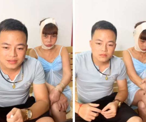 Xôn xao hình ảnh cô dâu 63 tuổi Cao Bằng miệng méo xệch ngồi cạnh chồng trẻ khiến dân tình vừa bực vừa thương