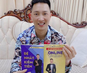 Huấn 'hoa hồng' tự tiêu hủy toàn bộ sách dạy kinh doanh và khai lý do in sách lậu