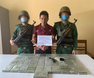 Biên phòng Sơn La tóm gọn đối tượng vận chuyển 41 bánh heroin