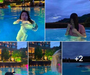 Tạo dáng muốn gãy cổ để nhờ bạn thân chụp ảnh ở hồ bơi, cô gái trẻ 'câm nín lời' khi nhận về loạt ảnh đầy 'khuyết tật'