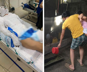 Vụ thanh niên bị đồng nghiệp cũ tạt xăng thiêu sống: Vợ trẻ nén đau thương, vay mượn khắp nơi giành giật sự sống cho chồng
