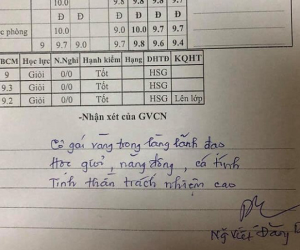 Thầy giáo phê sổ liên lạc chọc đúng 'điểm yếu' của từng học sinh nhưng sao lại đáng yêu đến thế này!