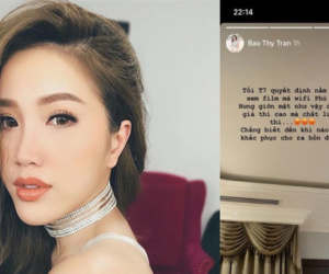 Xem Netflix còn không xong, Bảo Thy than thở wifi tại Phú Mỹ Hưng như 'giỡn mặt'