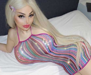 9X trải qua 10 lần phẫu thuật thẩm mỹ để giống búp bê Barbie