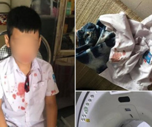 Vụ người đàn ông đấm hộc máu mồm bé trai lớp 1 để 'trả thù' thay con: Mẹ nạn nhân lên tiếng