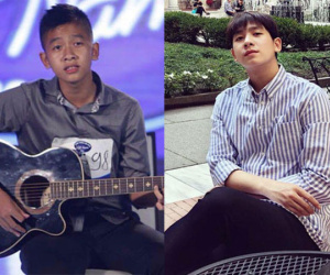 Từ cậu bé đen nhẻm của Vietnam Idol 2013, Quang Quíu đã có màn 'dậy thì thành công' thành hot boy khiến hội chị em mê mệt
