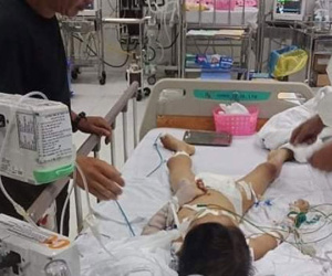 Bé trai 7 tuổi hôn mê sâu sau phẫu thuật lấy đinh nẹp xương tay