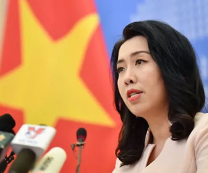 Người phát ngôn Bộ Ngoại giao phản ứng về tweet Biển Đông của bà Hoa Xuân Oánh