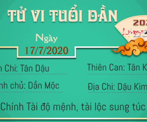 Tử vi thứ 6 ngày 17/07/2020 của 12 con giáp: Dần tài lộc sung túc, Tý bị tiểu nhân rình rập
