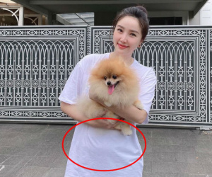 Bảo Thy lộ vòng 2 lớn thấy rõ làm rộ nghi vấn mang thai