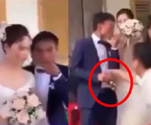 Ngay giờ phút đón dâu, chú rể có hành động lạ đến người nhà cũng phải thảng thốt, nhưng thái độ của cô dâu mới thương cảm