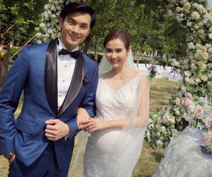 Tình yêu và tham vọng: Lộ ảnh cưới Minh - Phương, đáng chú ý là vòng 2 to bất thường của cô dâu