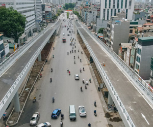 Video ảnh: Người Hà Nội thích thú với diện mạo mới của đường Trường Chinh 'đau khổ'