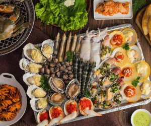 Hải sản tăng sức yêu cho chàng