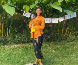 Mắc kẹt 4 tháng tại Bali, Minh Tú tự tổ chức 'Lễ bế giảng khóa tu mùa hè' trước khi về nước