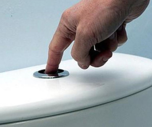 Nếu bạn vẫn có thói quen xả nước bồn cầu bằng một đầu ngón tay thì hãy dừng ngay lại