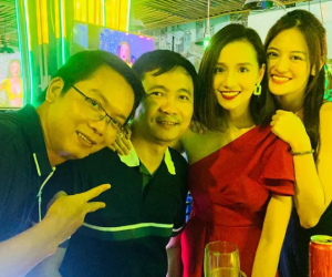 Đoàn phim Tình yêu và tham vọng tưng bừng mở tiệc đóng máy, Nhan Phúc Vinh vắng mặt nhưng vẫn không quên 'troll' Lã Thanh Huyền