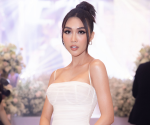 Sexy nóng bỏng át cả cô dâu Thúy Vân đến dàn khách mời, Tường Linh diện đầm trắng ôm sát body nhưng lại bị 'soi thấu' một chi tiết lộ liễu kém duyên