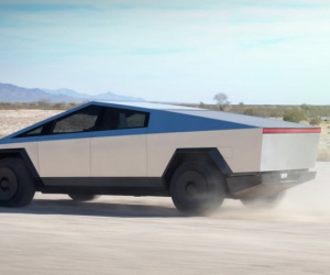Tesla nung thép để tạo màu cho xe bán tải