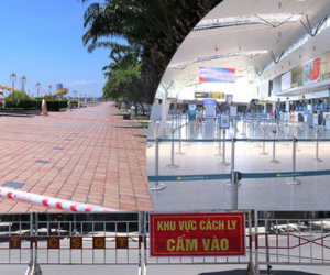 Toàn cảnh Đà Nẵng ngày đầu cách ly xã hội: Bãi biển không bóng người, bến xe dừng hoạt động